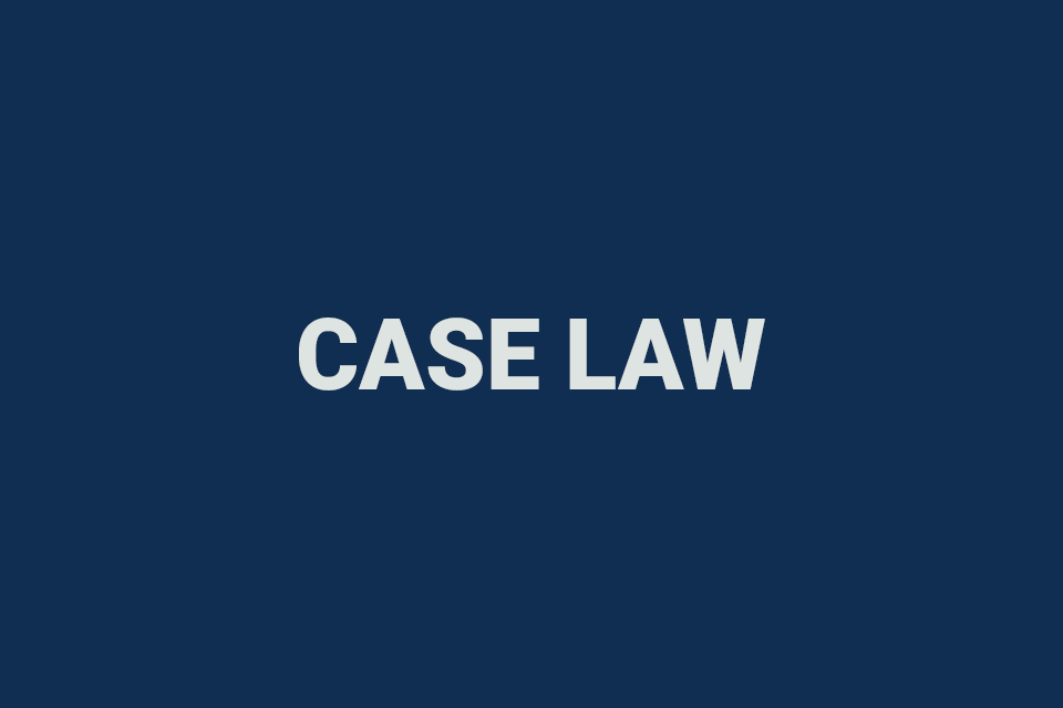 Case Law