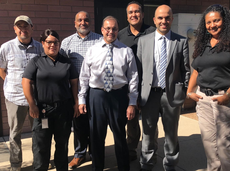 Yavapai-Apache officers and SMART Office staff
